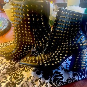 Rock and Roll Spiked Boots